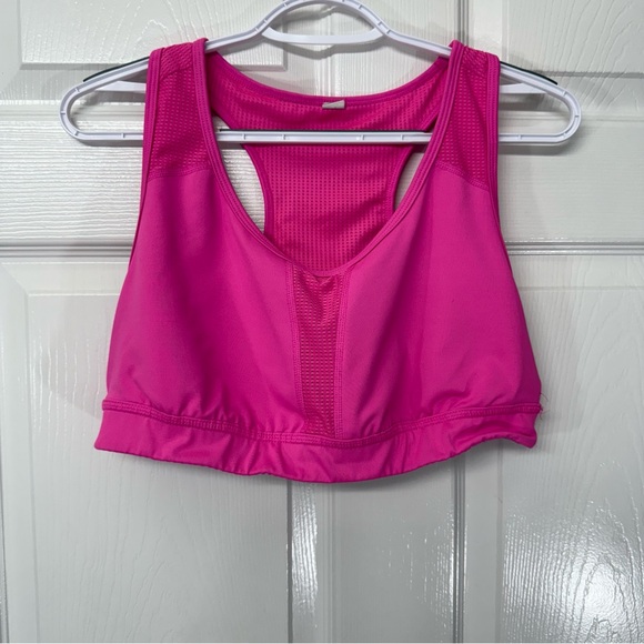 Fila Vibrant Pink Sports Bra - Picture 1 of 3